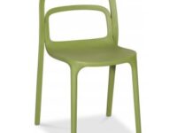 Nordanå matstol stapelbar - Grön