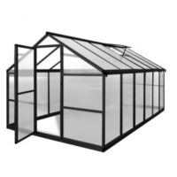 Växthus Mars - 9 m² + Växthusbord - Fristående växthus