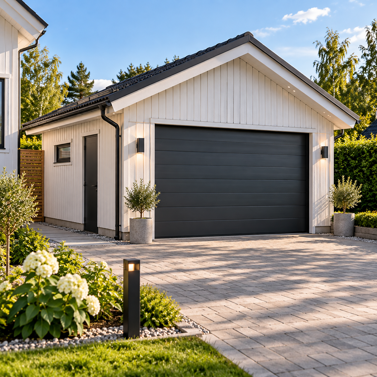 Fristående garage vid villa – guide om bygglov för garage